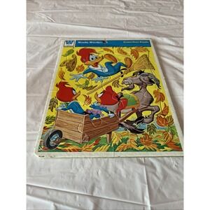 Whitman Woody Woodpecker Vintage Puzzle with Knothead and Splinter